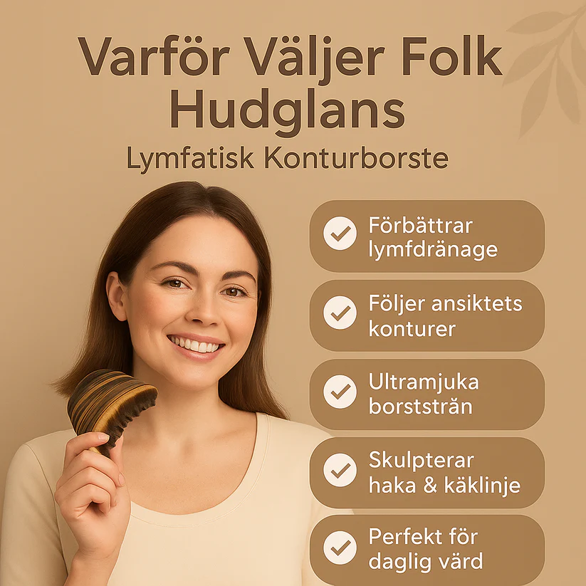 Hudglans™  – Lymfborste för ansiktet
